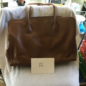 Coach leather tote bag